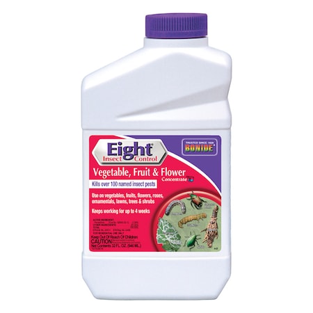 Bonide Products Bonide Eight Vegetable, Fruit & Flower Insect Killer Liquid Concentrate 32 oz 443